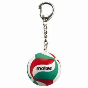 몰텐 배구공 키홀더 KHVM 열쇠고리 직경 4cm 하이큐 디자인 몰텐키홀더