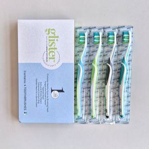 암웨이 성인 칫솔 레귤러 (4개입) 글리스터 어드밴스드