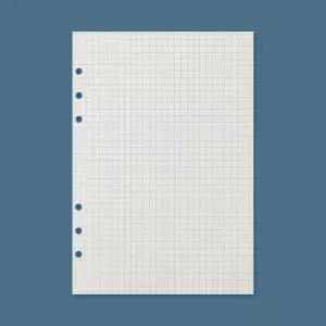 채움 6공 모눈 A5 다이어리 속지 리필 그리드 180매