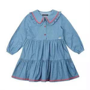 [게스키즈] 청해지 티어드 원피스 (택가146,000원)