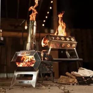 800도씨 거북선 캠핑 화로대 연통세트