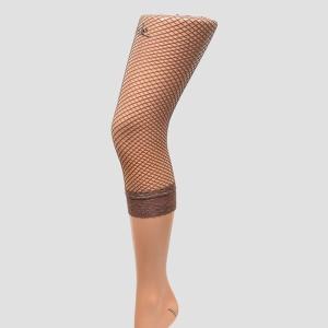 다양한 색상 컬러풀 망사 7부 하단 레이스 레깅스