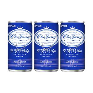 초정탄산수 플레인 190ml/ 40캔