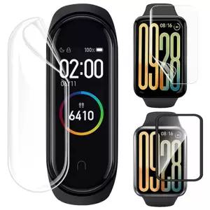 샤오미 미밴드10 9 8 프로 액티브 7 6 5 4 호환 TPU PET 풀커버 액정보호필름 2매