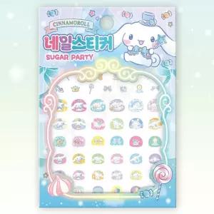 유아 키즈 산리오 시나모롤 네일스티커 손톱 매니큐어 귀여운 초등학생 어린이 네일아트 유치원 어린이집