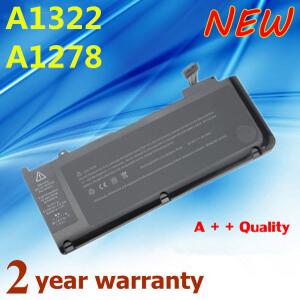 호환 애플 용 노트북 배터리 맥북 프로 13 인치 A1278 A1322