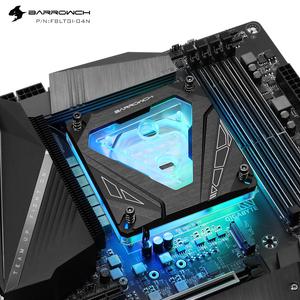 Barrowch PC 물 냉각 라디에이터 cpu 쿨러 프로세서 워터 블록 115X 1200 X99/X299 LRC2.0 ARGB 5V FBLTGI-