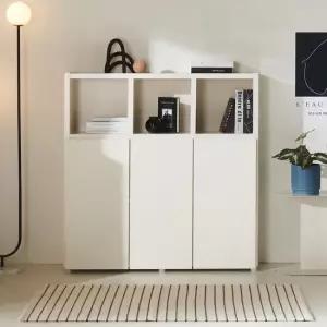 네오 카렌드 수납장 3단 1200 도어형 NES1452