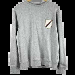 톰브라운 MJT277A 06931 065 와펜 맨투맨 그레이