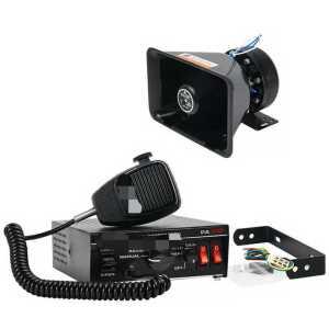 차량용 확성기 사이렌 휴대용 광고 스피커 메가폰 1. 12V 200W 단일 스피커(스피커X)