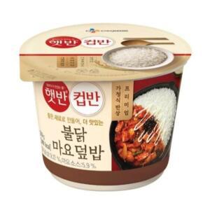 [MEL38M9N_52EH]컵반 불닭마요덮밥 프리미엄 낱개판매 219g