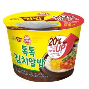 [ME16N37R_52EH]오뚜기누룽지 맛있는톡톡김치알밥컵밥222g