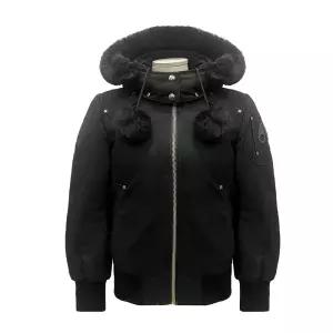 데비 봄버 숏 패딩/블랙/M32LB002S 305