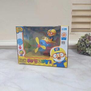 [MENPK34G_52GP]뽀로로 완구 뉴 푸쉬앤고 비행기 장난감