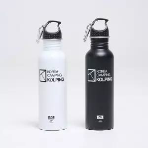[하프클럽/콜핑]콜핑 공용 사계절 파우치구성 견고한 스테인레스 등산 물병 750ML KSC324FA4U