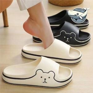 [오노마] ONM 편안한 층간소음 방지 아기곰 실내 슬리퍼