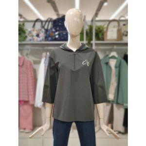 [갤러리아] 크로커다일레이디 컬러믹스 포멀 후드 티셔츠 CLDFTS107