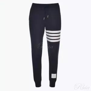 톰브라운 25 4바 스트라이프 루프백 코튼 팬츠 FJQ001A 00535 415