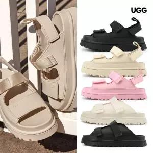 [UGG][성인착용] UGG 미국 어그 봄여름 샌들&슬리퍼 K 골든글로우 씨솔트 블랙 핑크 5종택일