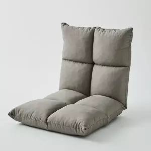 [한샘] 휴 조이 좌식의자 스톤그레이