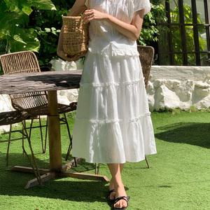 [요즘에] 샤롯레이스캉캉스커트