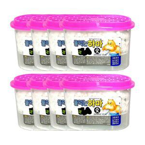 물먹는 하마 숯 제습제 습기제거제 8개입세트 옷장 서랍