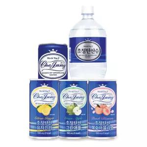 초정탄산수 1.5L*12병 / 250ml*30캔