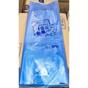 에코프랜드 다용도봉투파란색 50L 63x82cm 100매/업소용봉투/분리수거봉투/일회용봉투/대용량봉투