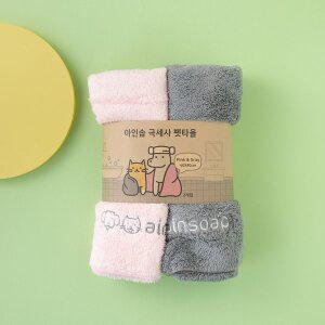 아인솝 극세사 펫타올(2개입)