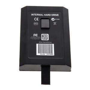 [보호보관용]Xbox 360 슬림용 하드 디스크 케이스, HDD 드라이브 박스 인클로저 커버, 쉘 거치대 브래킷,