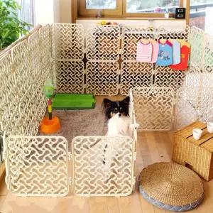 강아지 캠핑 매직 중형 울타리 20P/펜스/휀스/텃밭/토끼/집/고양이/안전/케이지/팬스/개/아기/애견/애완견