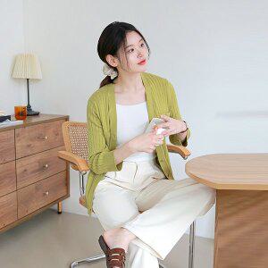 [르포엠][최초가 99,000원][르포엠]지젤 골지 니트 가디건 4종세트