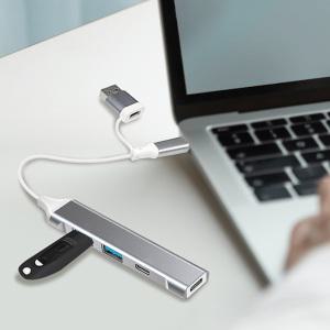 C타입 USB허브 3.0 멀티포트 PC 컴퓨터 노트북 맥북 아이패드 확장 커넥터 분배기 어댑터