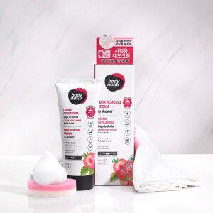 [바디네이처]제모크림 인샤워 올 스킨 레드프루츠(바디용)