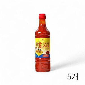 [JHQSIBN2_52ER]초고추장 X 회초장 횟집 회덮밥 1Kg 5개