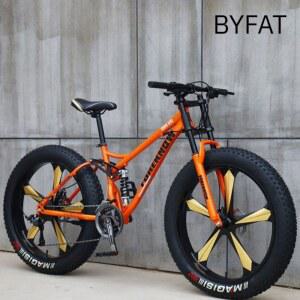 바이팻 고성능 트래킹 26인치 산악 광폭 바이크 팻바이크 자전거 MTB