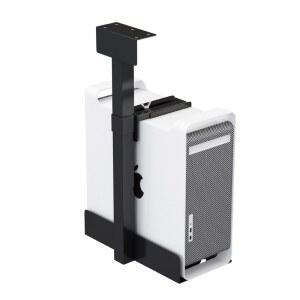 메이트샵 컴퓨터 사무실 PC홀더 데스크탑 본체 53X83 흰색 50X80 데스크 고정대