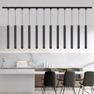 모던 조명 트랙 Led 램프  밝기 조절 가능 5W 긴 튜브 스포트 라이트 레일 천장 펜던트 램프  홈 스토어용