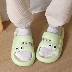 가벼운슬리퍼 악어슬리퍼 특이한 쿠션좋은 캐릭터 커플 거실화