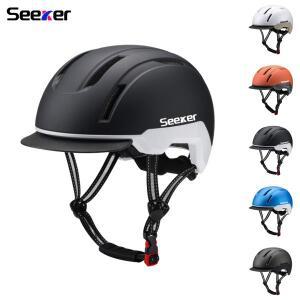 헬멧 Seeker 남자 헬멧 자전거 조정 가능한 경량 도로 자전거 헬멧 성인 여성 통근자 자전거 헬멧 사이클링