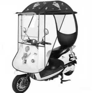 스쿠터 캐노피 바람막이 빗물받이 방수 우비 배달 는