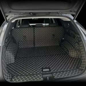 투싼 NX4 자동차 트렁크매트 퀼팅 가죽 사이드 풀커버