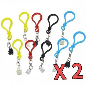 디폼블럭 고리 부자재 20개 키링 고리블럭 봄유아만들기 초등미술 영아 DIY