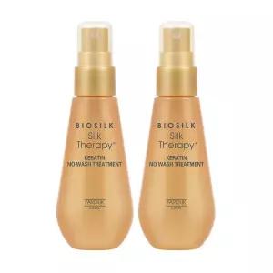 실크테라피 케라틴 노워시 트리트먼트 플러스 60ml 2개