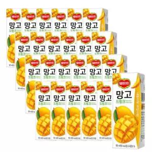 델몬트 망고 드링크 190ml 24팩 2박스(총 48팩)/매점음료
