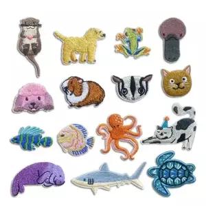 열접착식 와펜 동물15종 패치 다림질 와펜,접착식와펜,와펜패치,자수와펜,알파벳와펜,옷패치와펜,캐릭터와