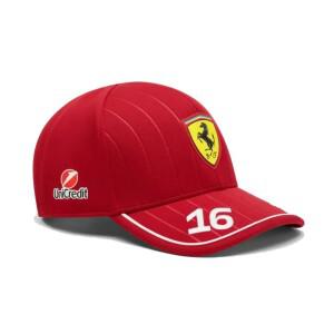 페라리 Scuderia Ferrari 샤를 르클레르 베이스볼 캡 2025 모자 공식 오피셜 F1