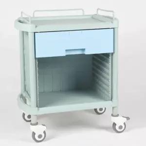 [열린세상] 다용도 서랍형 드레싱카트 YDS-201 - 큰서랍 여분공간 브레이크바퀴