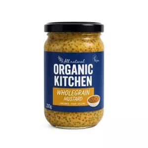 오가닉키친 프랑스 비건 유기농 홀그레인머스타드 200g, 1개