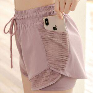 여자 레깅스 반바지 여성 숏 팬츠 짧은 여름 위에 일체형 입는 편한 운동 헬스 스포츠 TT341